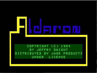 Aldaron intro screen #1