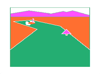 Desert Golf Hole #3 Tee view screen