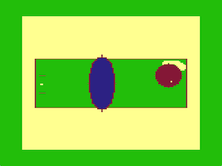 Desert Golf Hole #7 overhead screen