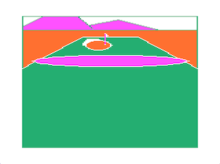 Desert Golf Hole #7 Tee view screen