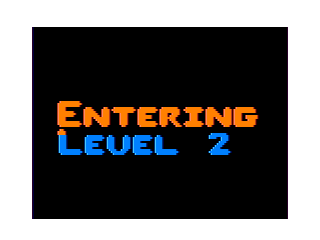 Tutankam level 2 intro screen