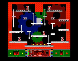 Robot Room game screen