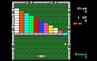 Arkanoid Level 2 game screen Coco 3