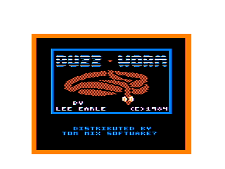 Buzzworm intro screen #1