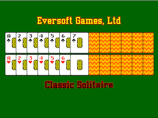 Classic Solitaire intro screen #2