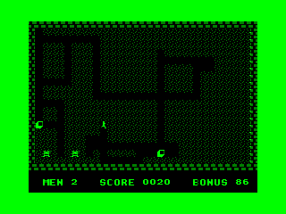 Dig game screen