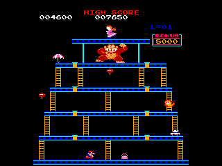 Donkey Kong screen #2