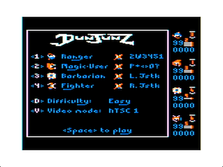 Dunjunz (2018) intro screen #5
