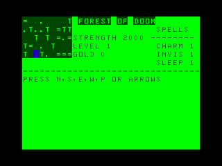 Forest of Doom game screen #2