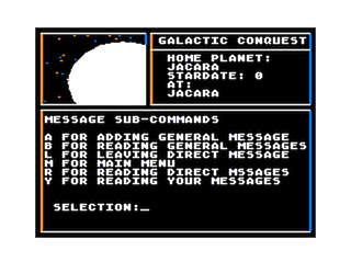 Galactic Conquest game screen #6