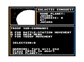 Galactic Conquest game screen #8