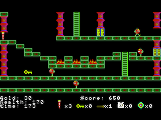 Gem Quest level 1, screen 2