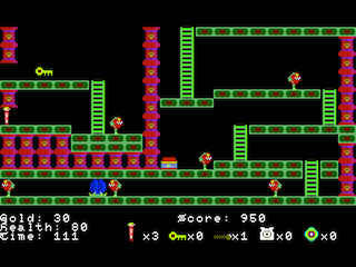 Gem Quest level 1, screen 3