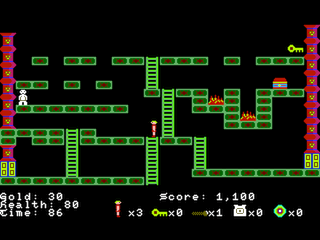 Gem Quest level 1, screen 4
