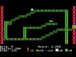 Gem Quest level 1, screen 7