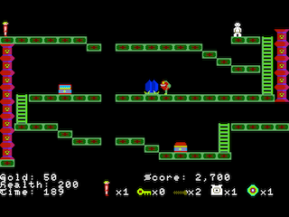 Gem Quest level 2, screen 6
