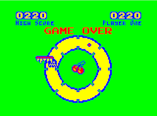 Ghost Rush level 2 game screen (Cherry)