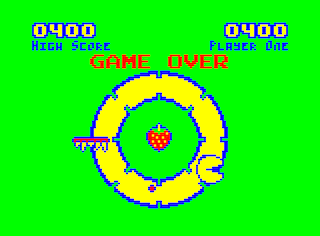 Ghost level 3 game screen (Strawberry)