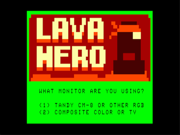 Lava Hero (Coco 3) Intro screen 1
