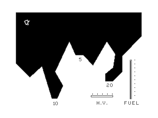 Moon Lander II game screen #1