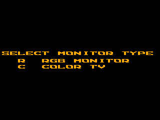 Rad Warrior intro screen #1