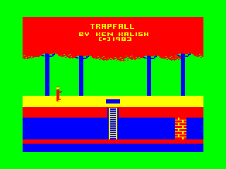 Trapfall intro screen