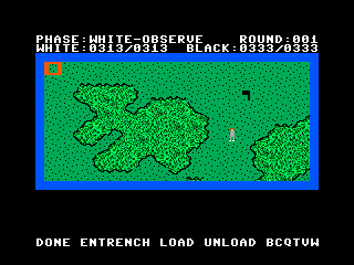 War Monger game play screen